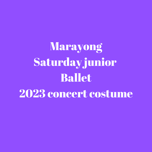 Marayong Saturday junior Ballet concert costume 2023