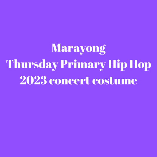 Marayong Thursday Primary/Int Hip Hop concert costume 2023