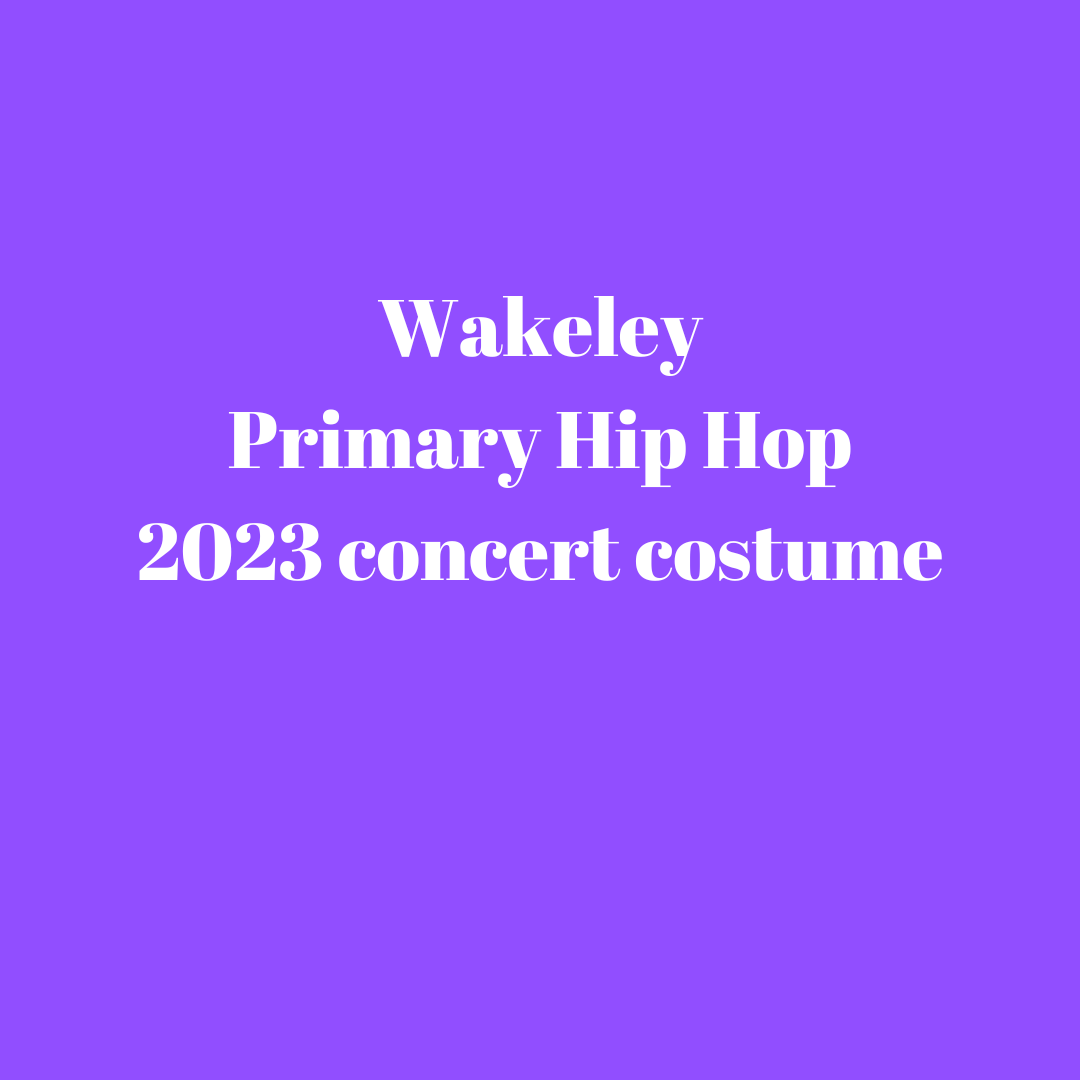 Wakeley primary Hip Hop concert costume 2023