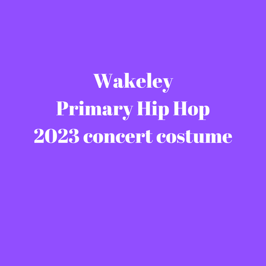 Wakeley primary Hip Hop concert costume 2023