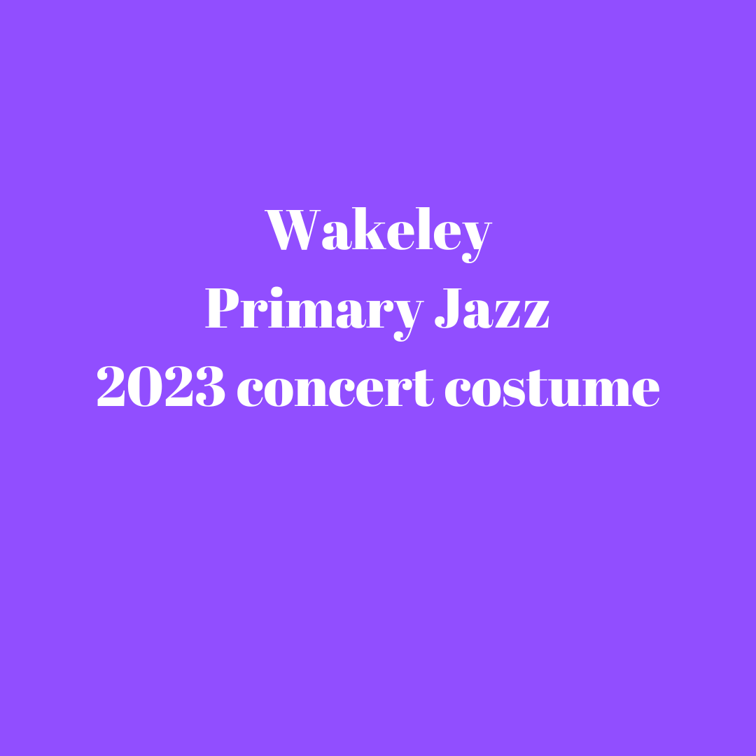 Wakeley primary Jazz concert costume 2023