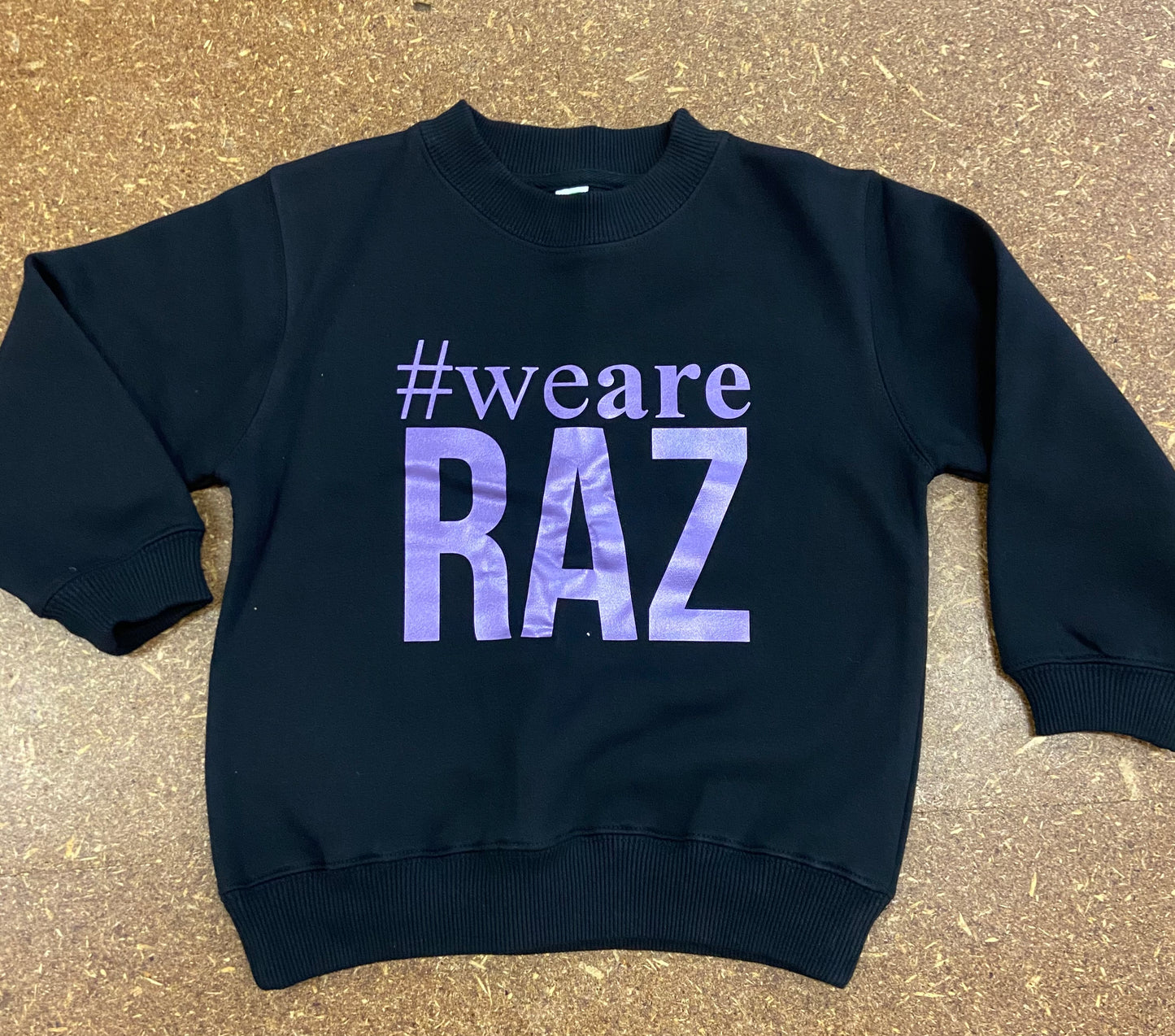 #weareraz jumper